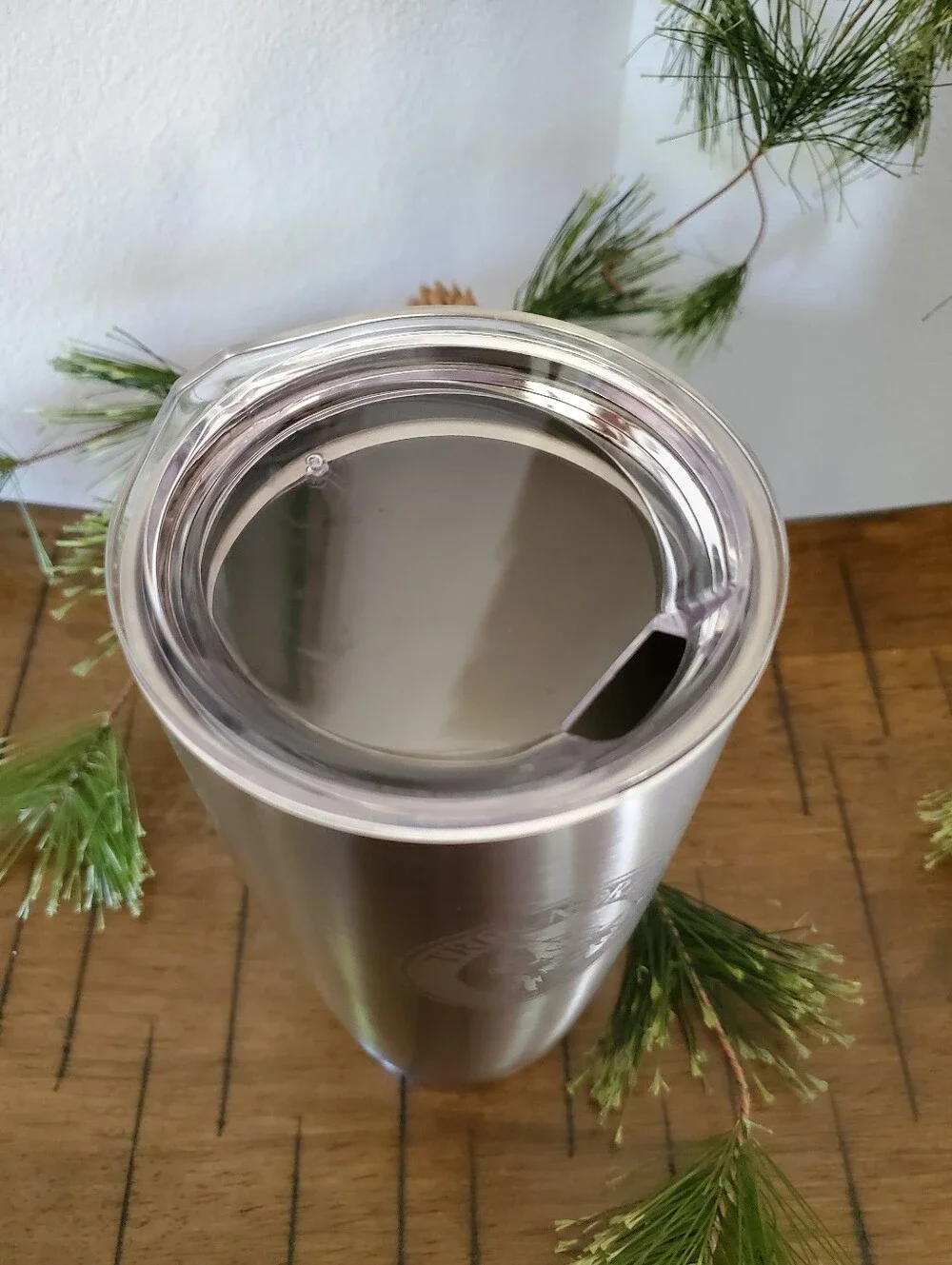 True North Wolf Etched 20oz Stainless Steel Vacuum Insulated Travel Tumbler Mug
